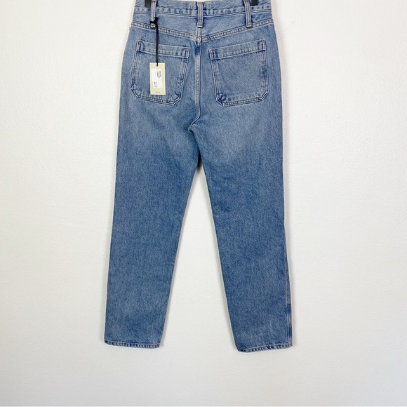 Agolde Cooper Trouser Jeans Straight Leg Denim in Command Blue - Picture 6 of 11